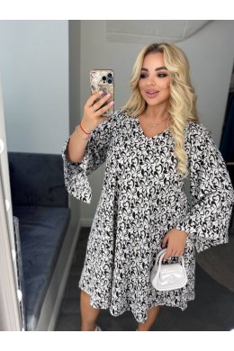 Платье трапеция с разрезами на р