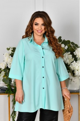 Удлиненная рубашка софт рукав 