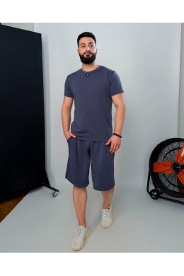 Костюм с шортами мужской двунитк